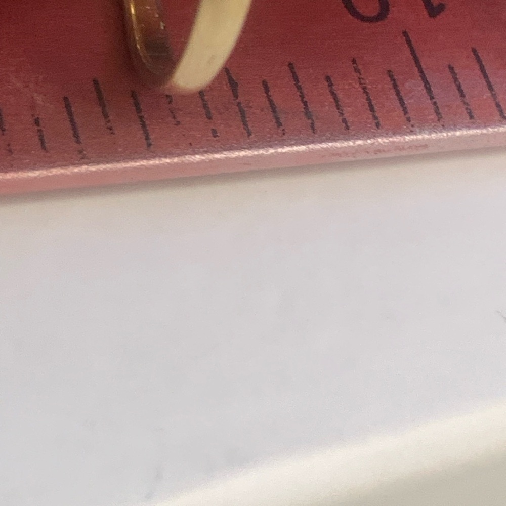 Simple Solid 10kt Gold Ring. Marked And Tested. - image 8